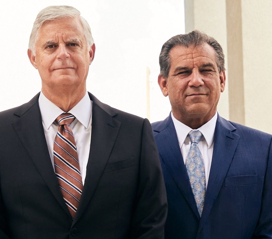 Alex Alvarez, Board Certified Trial Lawyer, and Herb Borroto, M.D., J.D. — Olympus endoscope lawsuit team at The Alvarez Law Firm